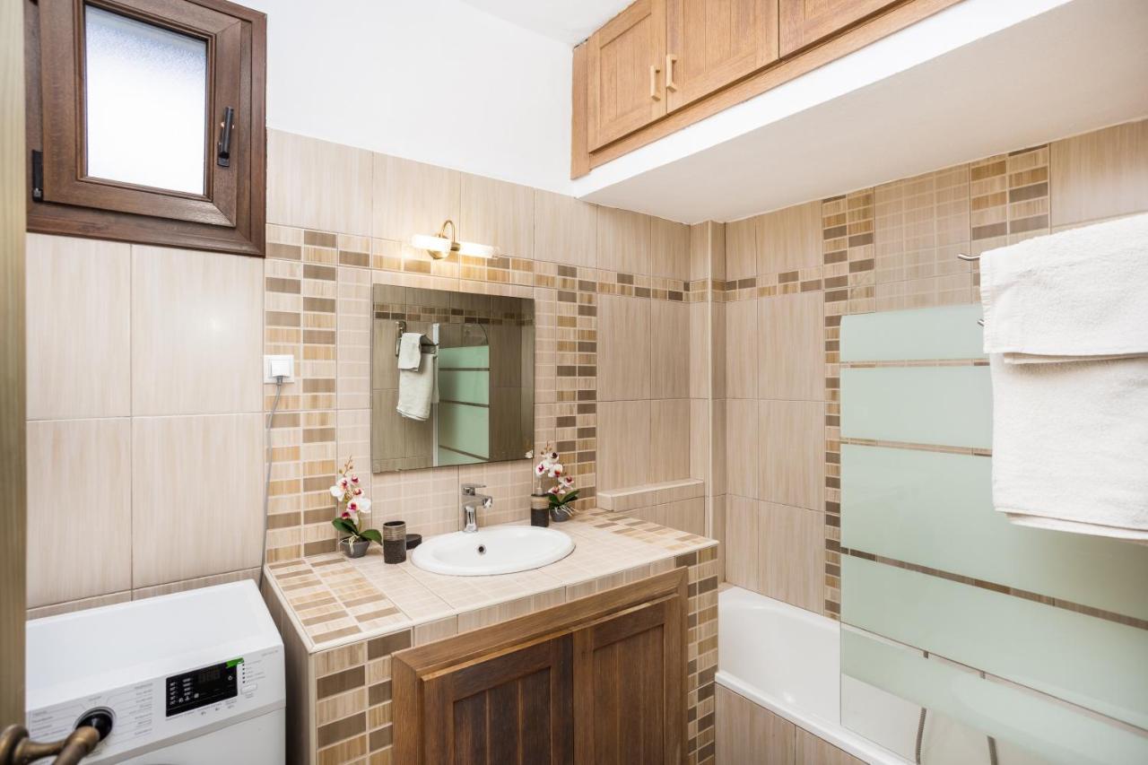 Twinstars Apartment With Courtyard And View Kalyves Polygyrou Экстерьер фото